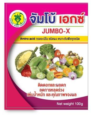 ซองจัมโบ้ เอกซ์ ขนาด 100 กรัม ด้านหน้า